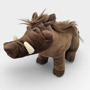 Build a Bear Disney Pumba the Warthog Brown Plush (16 inch) Disney Lion King